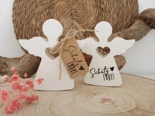 Schutzengel Geschenk Raysin mit Herz