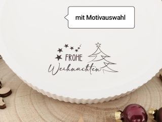 Weihnachtsteller Raysin Dekoteller Frohe Weihnachten